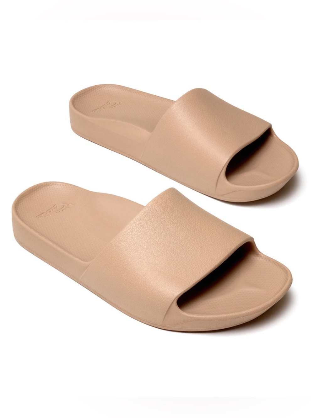 EUC🤍Archie’s Arch Support Slides Tan Women’s 9